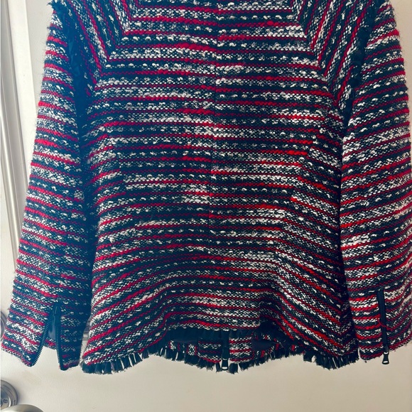 Milly Embellished Tweed Jacket 12 - Picture 8 of 9